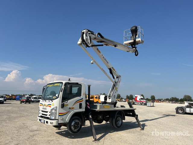2019 Isuzu M21 2018 Oil&Steel Snake 189 18 m on Bucket Truck - Camión con plataforma elevadora: foto 1 2019 Isuzu M21 2018 Oil&Steel Snake 189 18 m on Bucket Truck - Camión con plataforma elevadora: foto 1