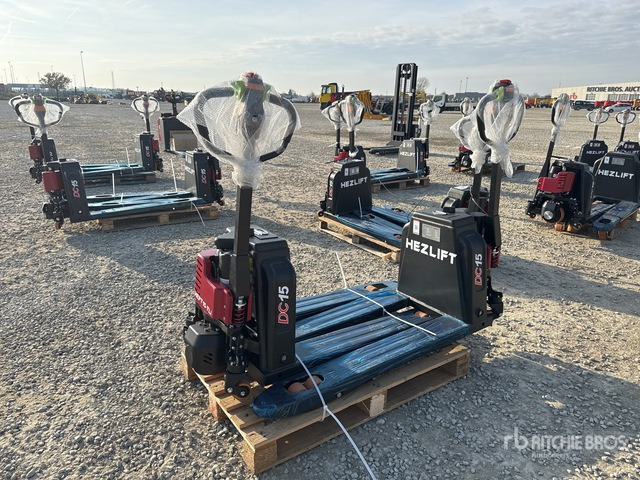 2024 Hezlift HEPT15 TLi Qty of 2 (Unused) Pallet Jack - Transpaleta: foto 3 2024 Hezlift HEPT15 TLi Qty of 2 (Unused) Pallet Jack - Transpaleta: foto 3