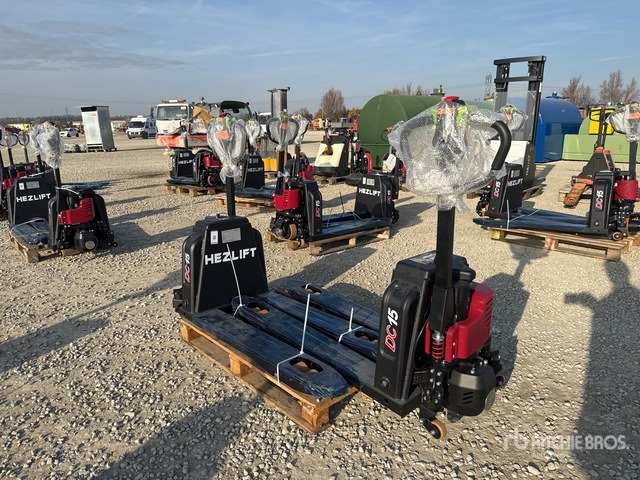2024 Hezlift HEPT15 TLi Qty of 2 (Unused) Pallet Jack - Transpaleta: foto 2 2024 Hezlift HEPT15 TLi Qty of 2 (Unused) Pallet Jack - Transpaleta: foto 2