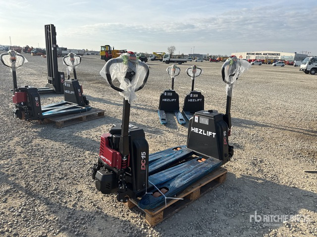 2024 Hezlift HEPT15 TLi Qty of 2 (Unused) Pallet Jack - Transpaleta: foto 1 2024 Hezlift HEPT15 TLi Qty of 2 (Unused) Pallet Jack - Transpaleta: foto 1