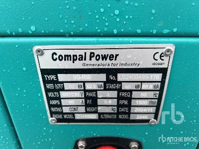 COMPAL VG-R50 50kW (Unused) - Generador industriale: foto 5 COMPAL VG-R50 50kW (Unused) - Generador industriale: foto 5