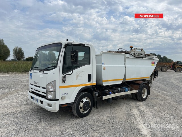 Isuzu P75 Autocarro per rifiuti - Camión de basura: foto 1 Isuzu P75 Autocarro per rifiuti - Camión de basura: foto 1