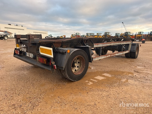 1991 Samro R2 1519 Remorque Porte-Conteneur 2 Essi ... Container Trailer - Remolque portacontenedore/ Intercambiable: foto 3 1991 Samro R2 1519 Remorque Porte-Conteneur 2 Essi ... Container Trailer - Remolque portacontenedore/ Intercambiable: foto 3