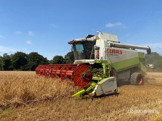 2003 Claas Lexion 460 Evolution Caterpillar C9 engine, with hea ... Combine Harvester - Desbrozadora de martillos/ Trituradora: foto 1 2003 Claas Lexion 460 Evolution Caterpillar C9 engine, with hea ... Combine Harvester - Desbrozadora de martillos/ Trituradora: foto 1