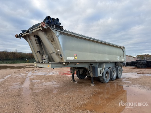 2006 Benalu C34C Tri/A Semi-Remorque Benne 3 Essieux End Dump Trailer - Remolque volquete: foto 1 2006 Benalu C34C Tri/A Semi-Remorque Benne 3 Essieux End Dump Trailer - Remolque volquete: foto 1