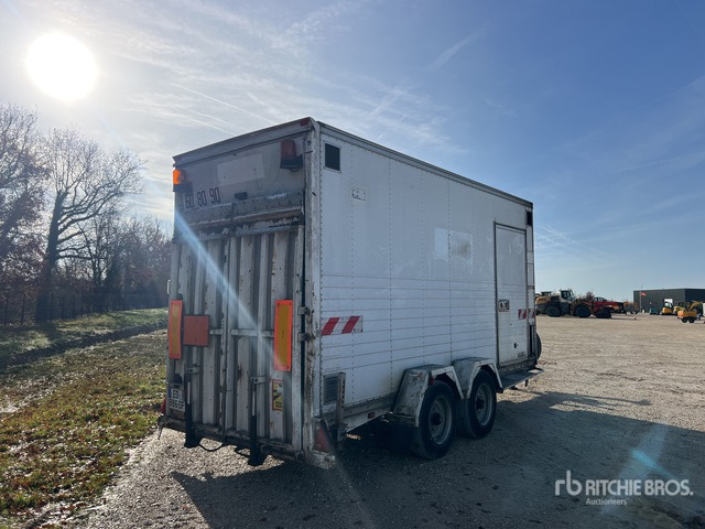 2006 Moiroud TR600076 T/A Remorque A 2 Essieux Equipment Trailer - Remolque góndola rebajadas: foto 3 2006 Moiroud TR600076 T/A Remorque A 2 Essieux Equipment Trailer - Remolque góndola rebajadas: foto 3