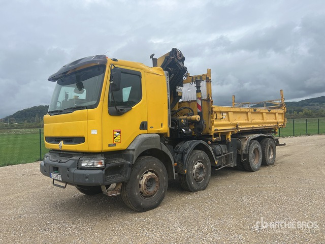 2006 Renault Kerax 380 2005 Palfinger PK20002 6100 kg ... Dump Truck with Crane - Camión volquete: foto 2 2006 Renault Kerax 380 2005 Palfinger PK20002 6100 kg ... Dump Truck with Crane - Camión volquete: foto 2