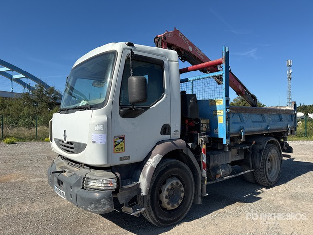 2006 Renault Midlum 220 DCI 2006 Fassi F95AC.22 4360 kg Art ... Dump Truck with Crane - Camión volquete, Camión grúa: foto 2 2006 Renault Midlum 220 DCI 2006 Fassi F95AC.22 4360 kg Art ... Dump Truck with Crane - Camión volquete, Camión grúa: foto 2