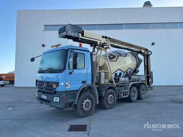 2007 Mercedes-Benz Actros 3236 8x4 Camion Toupie 8x4 Mixer Truck - Camión hormigonera: foto 1 2007 Mercedes-Benz Actros 3236 8x4 Camion Toupie 8x4 Mixer Truck - Camión hormigonera: foto 1