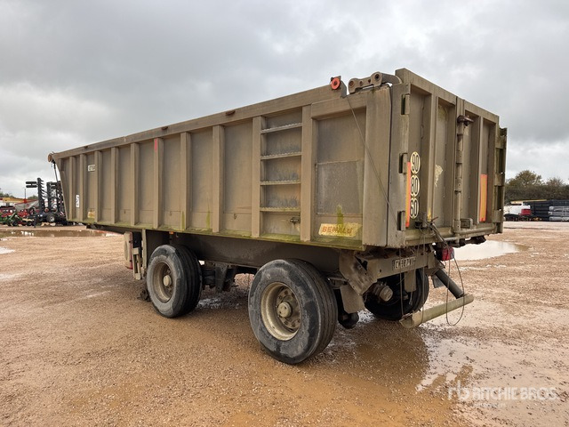 2008 Benalu C34CSB01 T/A Semi-Remorque Benne 2 Essie ... End Dump Trailer - Remolque volquete: foto 2 2008 Benalu C34CSB01 T/A Semi-Remorque Benne 2 Essie ... End Dump Trailer - Remolque volquete: foto 2