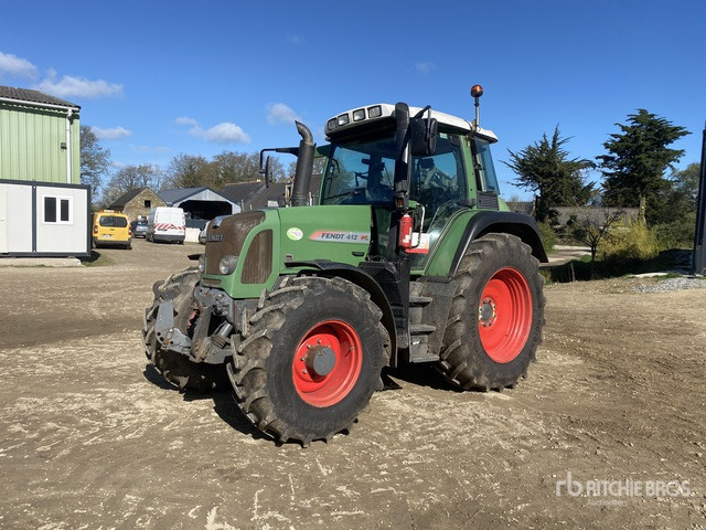 2008 Fendt 412 Vario TMS 4WD Tractor - Tractor: foto 2 2008 Fendt 412 Vario TMS 4WD Tractor - Tractor: foto 2