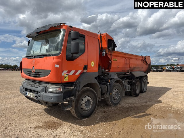 2008 Renault Kerax 410 DXi 8x4 Camion Benne (Inoperable) Tri/A Dump Truck - Camión volquete: foto 2 2008 Renault Kerax 410 DXi 8x4 Camion Benne (Inoperable) Tri/A Dump Truck - Camión volquete: foto 2