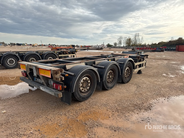 2010 Fruehauf T38NOTM2TEA Tri/A Semi-Remorque Porte-Conte ... Container Trailer - Remolque portacontenedore/ Intercambiable: foto 3 2010 Fruehauf T38NOTM2TEA Tri/A Semi-Remorque Porte-Conte ... Container Trailer - Remolque portacontenedore/ Intercambiable: foto 3