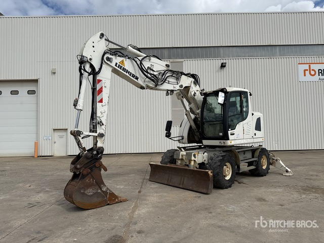 2013 Liebherr A 914 Compact Pelle Sur Pneus Wheel Excavator - Excavadora de ruedas: foto 1 2013 Liebherr A 914 Compact Pelle Sur Pneus Wheel Excavator - Excavadora de ruedas: foto 1