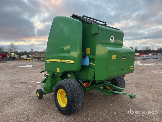 2014 John Deere 854 Presse A Balles Rondes 1 Essieu S/A Round Baler - Rotoempacadora: foto 2 2014 John Deere 854 Presse A Balles Rondes 1 Essieu S/A Round Baler - Rotoempacadora: foto 2