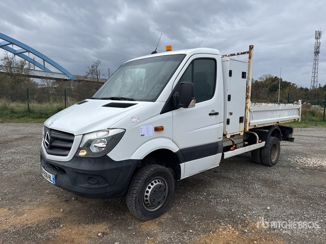 2014 Mercedes-Benz 513 sprinter 4x4 Camion Benne Dump Truck: Light Duty - Camión volquete: foto 1 2014 Mercedes-Benz 513 sprinter 4x4 Camion Benne Dump Truck: Light Duty - Camión volquete: foto 1