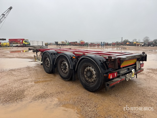 2016 Fliegl SDS Tri/A Extendable Semi-Remorque ... Container Trailer - Remolque portacontenedore/ Intercambiable: foto 2 2016 Fliegl SDS Tri/A Extendable Semi-Remorque ... Container Trailer - Remolque portacontenedore/ Intercambiable: foto 2