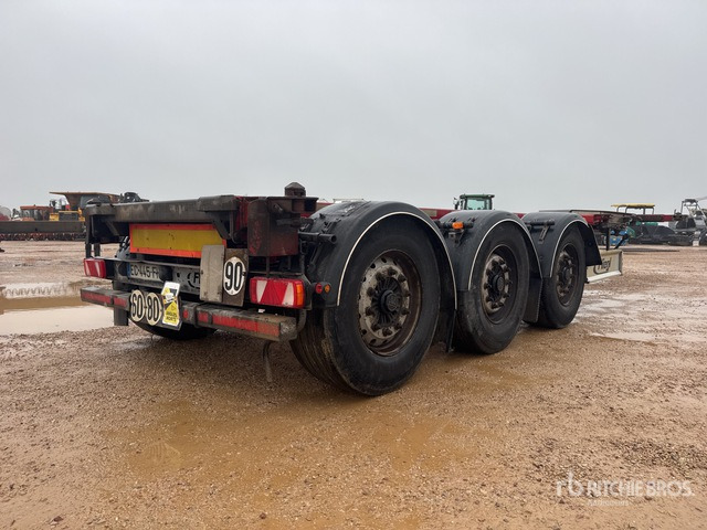 2016 Fliegl SDS Tri/A Extendable Semi-Remorque ... Container Trailer - Remolque portacontenedore/ Intercambiable: foto 3 2016 Fliegl SDS Tri/A Extendable Semi-Remorque ... Container Trailer - Remolque portacontenedore/ Intercambiable: foto 3