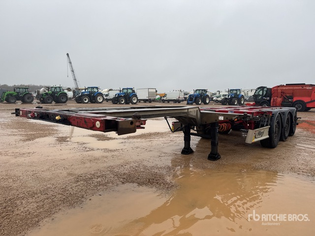2016 Fliegl SDS Tri/A Extendable Semi-Remorque ... Container Trailer - Remolque portacontenedore/ Intercambiable: foto 1 2016 Fliegl SDS Tri/A Extendable Semi-Remorque ... Container Trailer - Remolque portacontenedore/ Intercambiable: foto 1