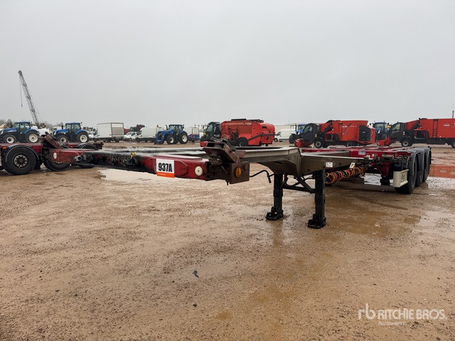 2016 Fliegl Tri/A Extendable Semi-Remorque ... Container Trailer - Remolque portacontenedore/ Intercambiable: foto 1 2016 Fliegl Tri/A Extendable Semi-Remorque ... Container Trailer - Remolque portacontenedore/ Intercambiable: foto 1