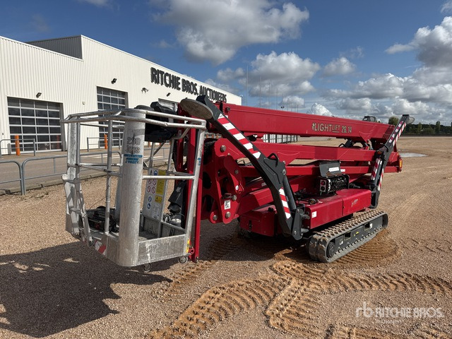 2016 Hinowa Lighlift 26.14 Crawler Nacelle Araignee Spider Articulating Boom Lift - Plataforma araña: foto 3 2016 Hinowa Lighlift 26.14 Crawler Nacelle Araignee Spider Articulating Boom Lift - Plataforma araña: foto 3