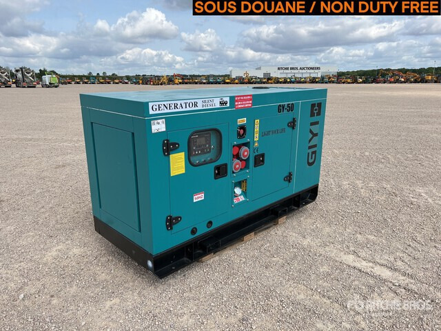 2023 GIYI GY-50 62.5 KVA Skid-Mounted Groupe El ... Generator Set - Generador industriale: foto 2 2023 GIYI GY-50 62.5 KVA Skid-Mounted Groupe El ... Generator Set - Generador industriale: foto 2