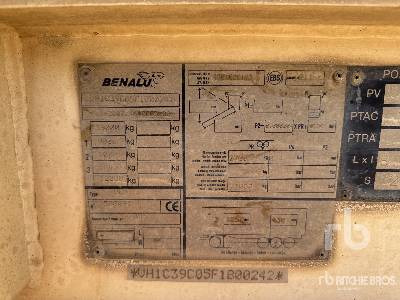 BENALU C39C05 Tri/A Demolition Semi-Remorque ... - Semirremolque volquete: foto 5 BENALU C39C05 Tri/A Demolition Semi-Remorque ... - Semirremolque volquete: foto 5