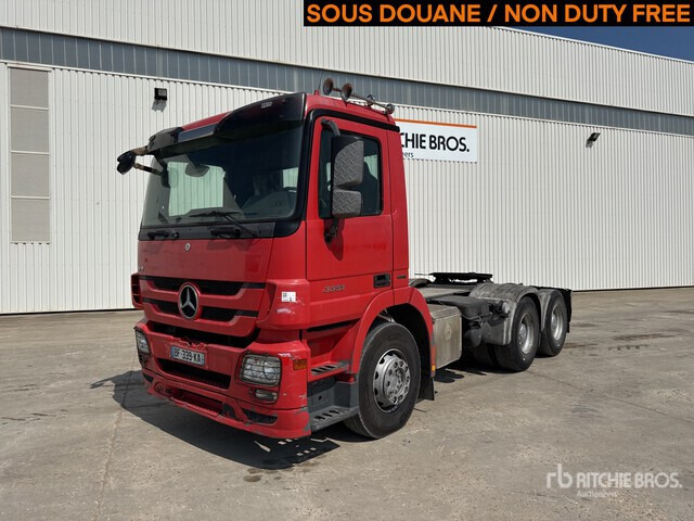 2010 Mercedes-Benz Actros 3351 V8 6x4 Tracteur Routier T/A Day Cab Truck Tractor - Cabeza tractora: foto 2 2010 Mercedes-Benz Actros 3351 V8 6x4 Tracteur Routier T/A Day Cab Truck Tractor - Cabeza tractora: foto 2