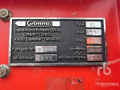 GRIMME DL1700 RS Dollman - Arrancadora de patatas: foto 5 GRIMME DL1700 RS Dollman - Arrancadora de patatas: foto 5