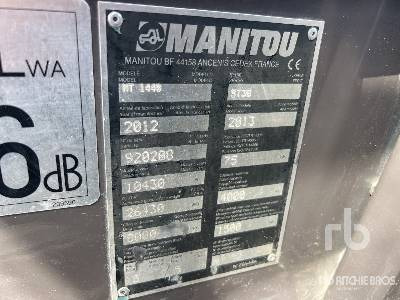 MANITOU MT1440 - Manipulador telescópico: foto 5 MANITOU MT1440 - Manipulador telescópico: foto 5