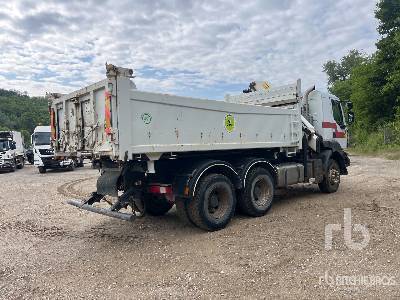 RENAULT KERAX 450DXI 6x4 Camion Benne Avec Grue - Camión volquete, Camión grúa: foto 4 RENAULT KERAX 450DXI 6x4 Camion Benne Avec Grue - Camión volquete, Camión grúa: foto 4