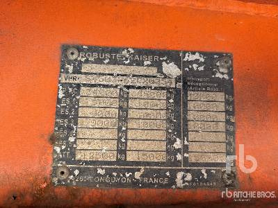 ROBUSTE KAISER Tri/A Remorque Porte-Engins 3 E ... - Semirremolque góndola rebajadas: foto 5 ROBUSTE KAISER Tri/A Remorque Porte-Engins 3 E ... - Semirremolque góndola rebajadas: foto 5