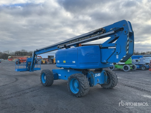 2011 Genie Z80/60 4WD Diesel Articulating Boom Lift - Plataforma articulada: foto 4 2011 Genie Z80/60 4WD Diesel Articulating Boom Lift - Plataforma articulada: foto 4