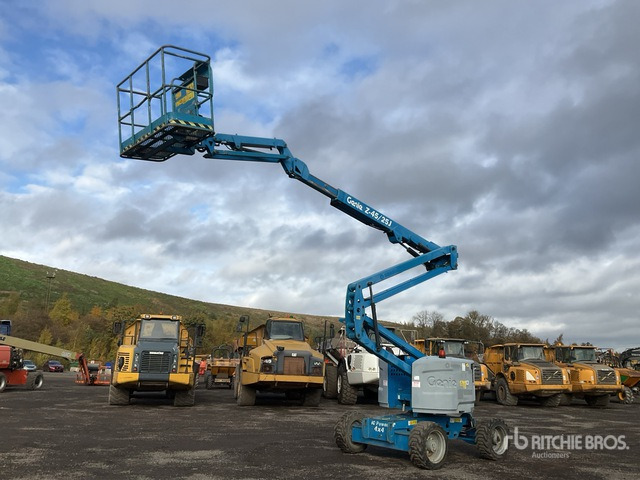 2014 Genie Z45/25 4WD Diesel Articulating Boom Lift - Plataforma articulada: foto 2 2014 Genie Z45/25 4WD Diesel Articulating Boom Lift - Plataforma articulada: foto 2