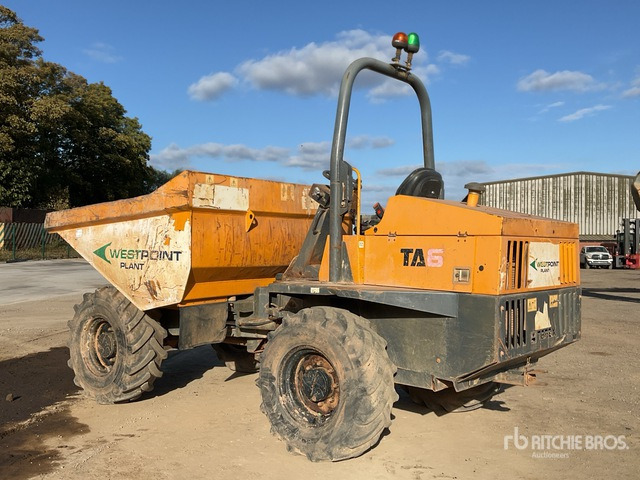 2014 Terex TA6 6 ton 4x4 Dumper - Minidumper: foto 3 2014 Terex TA6 6 ton 4x4 Dumper - Minidumper: foto 3
