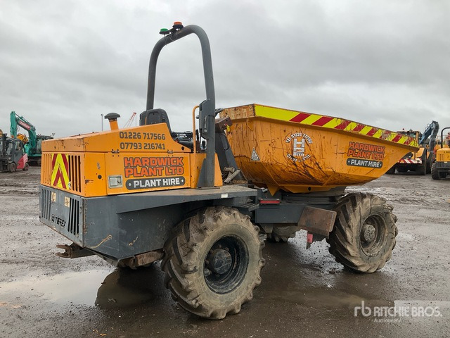 2014 Terex TA6 6 ton 4x4 Swivel Dumper - Minidumper: foto 4 2014 Terex TA6 6 ton 4x4 Swivel Dumper - Minidumper: foto 4