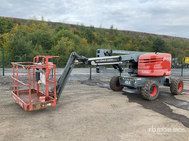 2015 Skyjack SJ51AJ 4WD Diesel Articulating Boom Lift - Plataforma articulada: foto 2 2015 Skyjack SJ51AJ 4WD Diesel Articulating Boom Lift - Plataforma articulada: foto 2