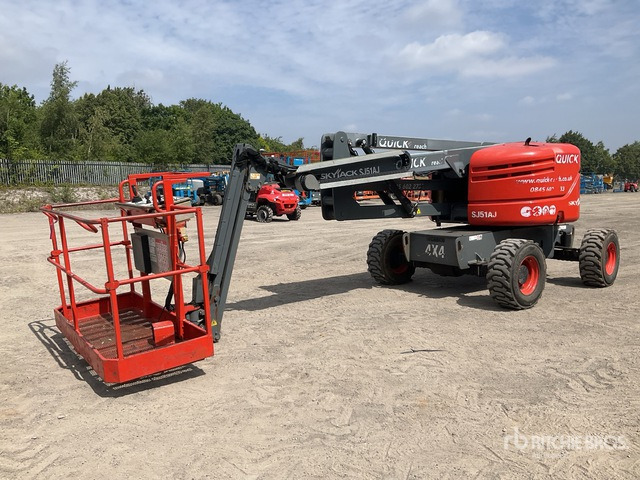 2015 Skyjack SJ51AJ 4WD Diesel Articulating Boom Lift - Plataforma articulada: foto 2 2015 Skyjack SJ51AJ 4WD Diesel Articulating Boom Lift - Plataforma articulada: foto 2