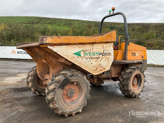 Dúmper 2015 Terex TA6 6 ton 4x4 Dumper: foto 1