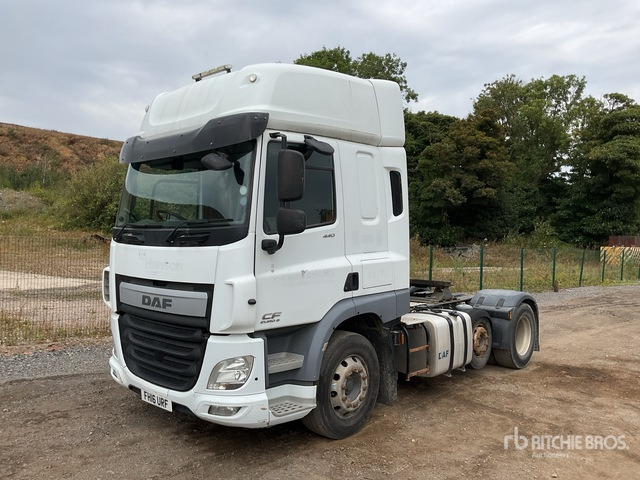 2016 DAF CF440 6x2 T/A Sleeper Truck Tractor - Desbrozadora de martillos/ Trituradora: foto 1 2016 DAF CF440 6x2 T/A Sleeper Truck Tractor - Desbrozadora de martillos/ Trituradora: foto 1