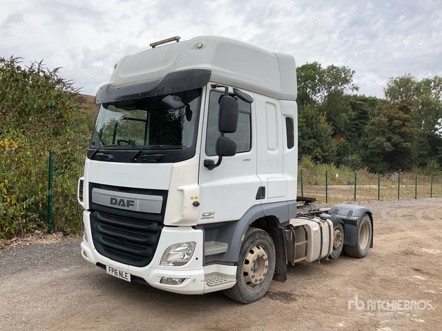 2016 DAF CF440 6x2 T/A Sleeper Truck Tractor - Desbrozadora de martillos/ Trituradora: foto 1 2016 DAF CF440 6x2 T/A Sleeper Truck Tractor - Desbrozadora de martillos/ Trituradora: foto 1