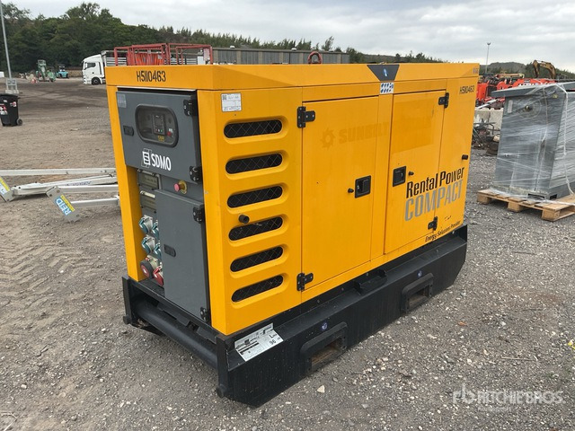 2016 Sdmo R66C3 60 kVA Skid-Mounted Generator Set - Generador industriale: foto 1 2016 Sdmo R66C3 60 kVA Skid-Mounted Generator Set - Generador industriale: foto 1