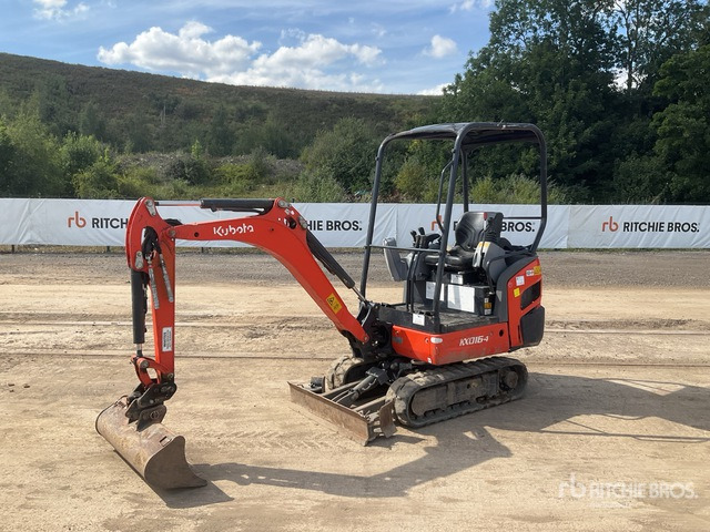 2017 Kubota KX016-4 Mini Excavator: <6.6t - Miniexcavadora: foto 1 2017 Kubota KX016-4 Mini Excavator: <6.6t - Miniexcavadora: foto 1