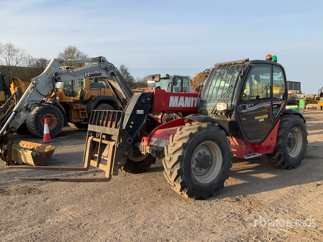 2017 Manitou MT732 (Inoperable) Telehandler - Manipulador telescópico: foto 1 2017 Manitou MT732 (Inoperable) Telehandler - Manipulador telescópico: foto 1