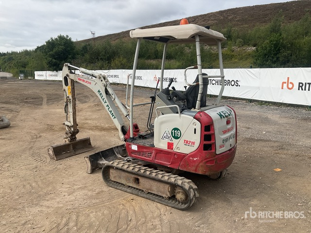 2017 Takeuchi TB216 Mini Excavator: <6.6t - Miniexcavadora: foto 4 2017 Takeuchi TB216 Mini Excavator: <6.6t - Miniexcavadora: foto 4