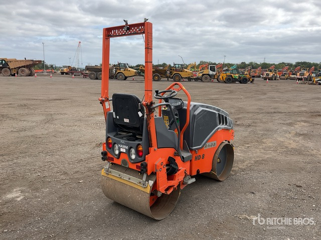 2018 Hamm HD8VV Double Drum Roller - Apisonadora de asfalto: foto 4 2018 Hamm HD8VV Double Drum Roller - Apisonadora de asfalto: foto 4