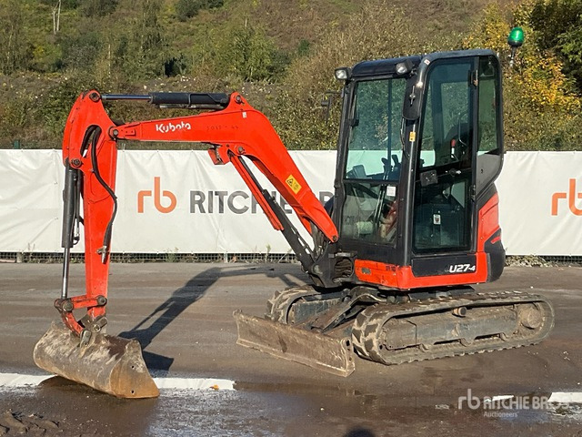 2018 Kubota U27-4 Mini Excavator: <6.6t - Miniexcavadora: foto 1 2018 Kubota U27-4 Mini Excavator: <6.6t - Miniexcavadora: foto 1