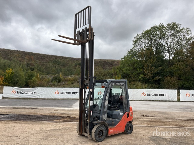 2018 Toyota 02-8FGF15 2018 Toyota 8FG15 Forklift Forklift - Carretilla elevadora de gas: foto 1 2018 Toyota 02-8FGF15 2018 Toyota 8FG15 Forklift Forklift - Carretilla elevadora de gas: foto 1