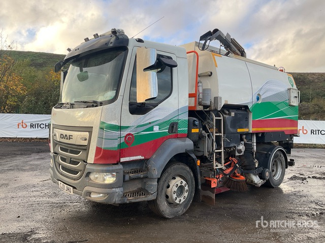 2021 DAF LF230 LA Stock Body on Sweeper Truck - Barredora vial: foto 1 2021 DAF LF230 LA Stock Body on Sweeper Truck - Barredora vial: foto 1
