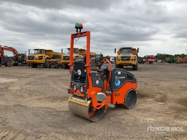 2022 Hamm HD8VV Double Drum Roller - Apisonadora de asfalto: foto 4 2022 Hamm HD8VV Double Drum Roller - Apisonadora de asfalto: foto 4